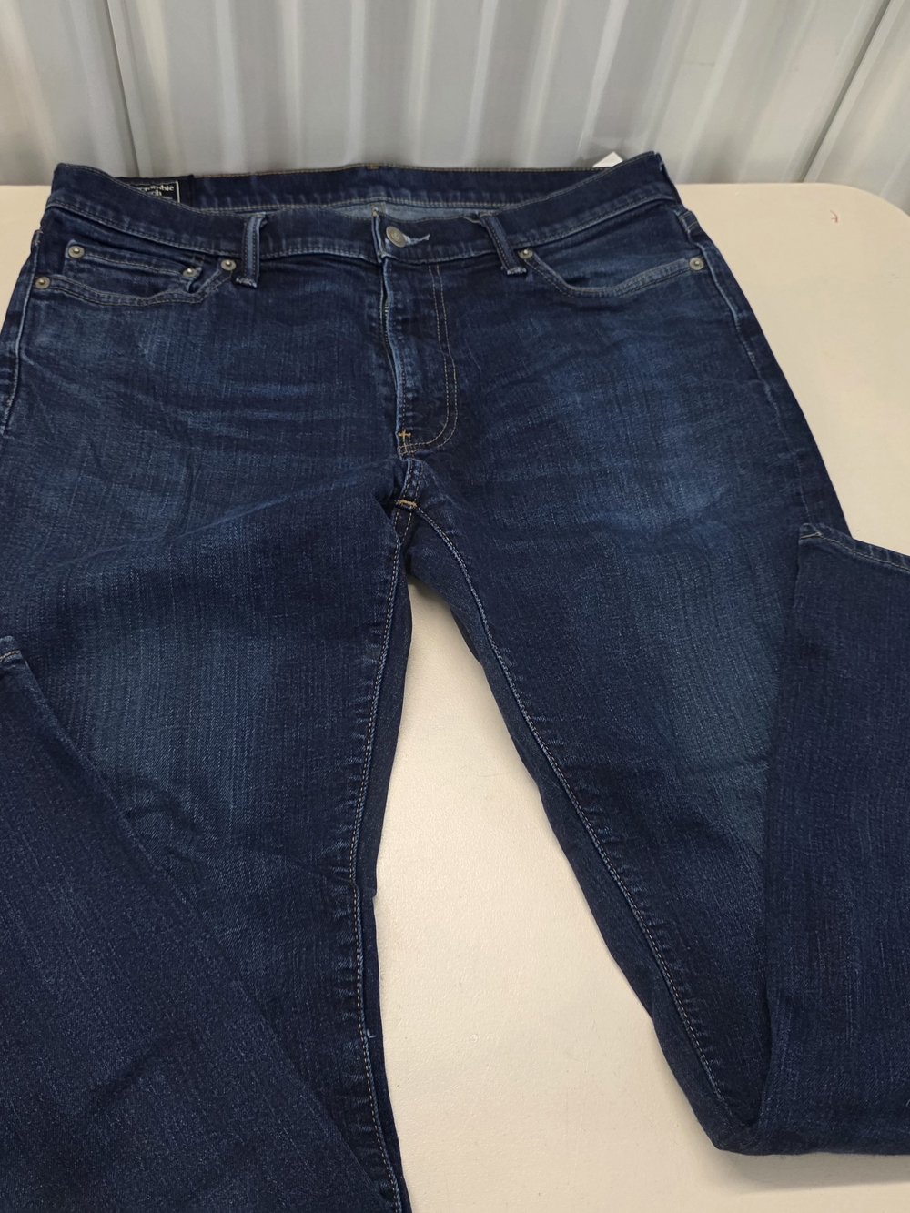 Abercrombie Fitch Kennan Straight Stretch Jeans Men's Size 34x32